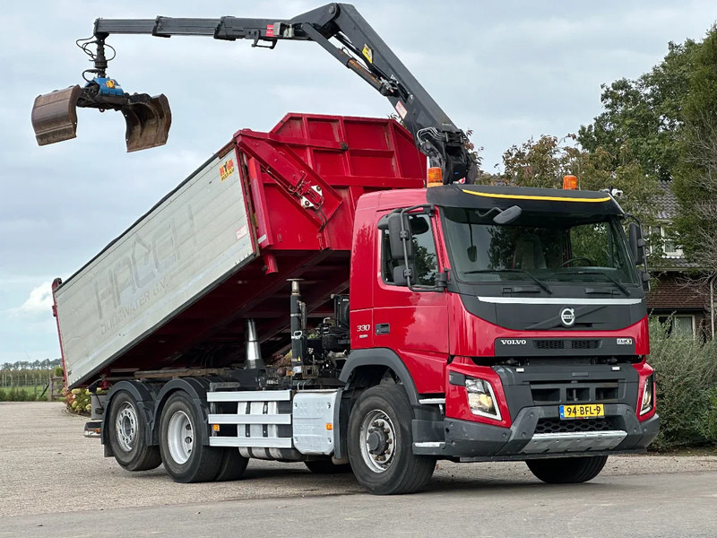 Volvo FMX 330 EURO6!!6X4!!VOORAS AANGEDREVEN!!Z-Kraan/KIPPER!! - Camion basculantă, Camion cu macara: Foto 4 Volvo FMX 330 EURO6!!6X4!!VOORAS AANGEDREVEN!!Z-Kraan/KIPPER!! - Camion basculantă, Camion cu macara: Foto 4