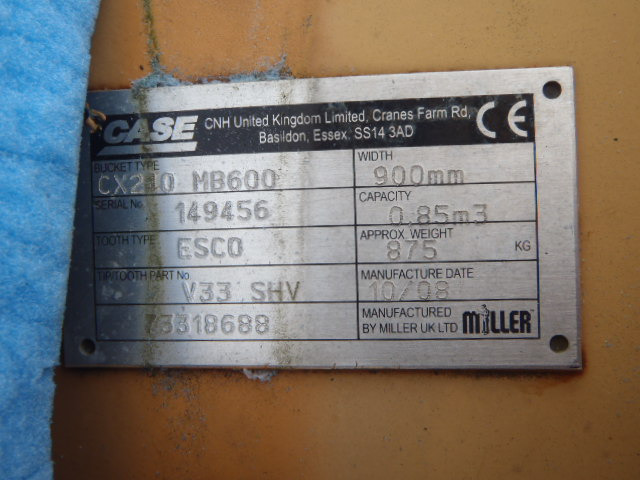 Case 73318688 - Cupă pentru Utilaje constructii: Foto 1 Case 73318688 - Cupă pentru Utilaje constructii: Foto 1