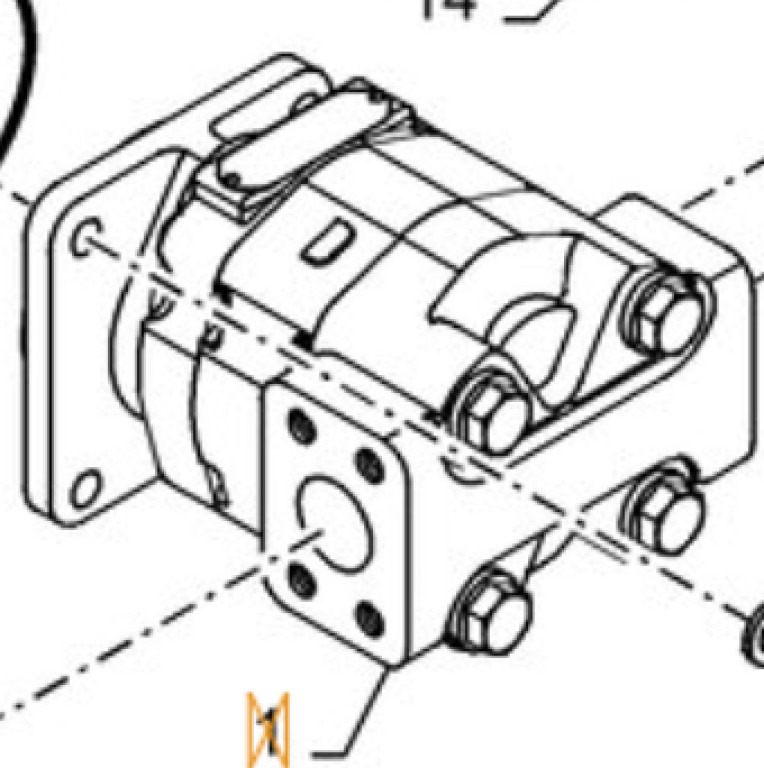 Case 84323337 - Pompa hidraulica pentru Utilaje constructii: Foto 1 Case 84323337 - Pompa hidraulica pentru Utilaje constructii: Foto 1