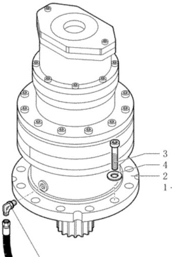 New Holland 152403301 - 152403302 - Reductor de rotire pentru Utilaje constructii: Foto 1 New Holland 152403301 - 152403302 - Reductor de rotire pentru Utilaje constructii: Foto 1