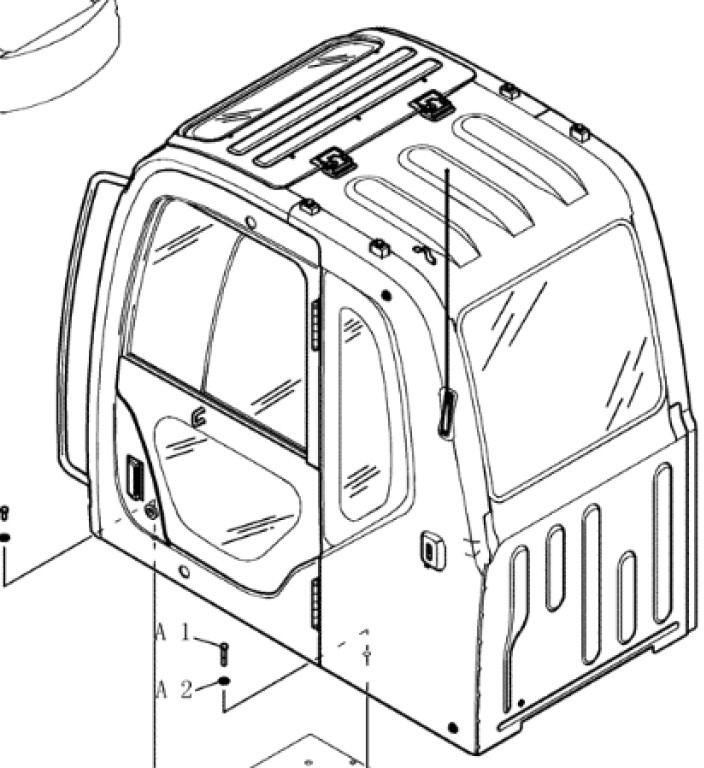 New Holland YN02C00134P1 - YN02C00201F1 - Cabină pentru Utilaje agricole: Foto 1 New Holland YN02C00134P1 - YN02C00201F1 - Cabină pentru Utilaje agricole: Foto 1