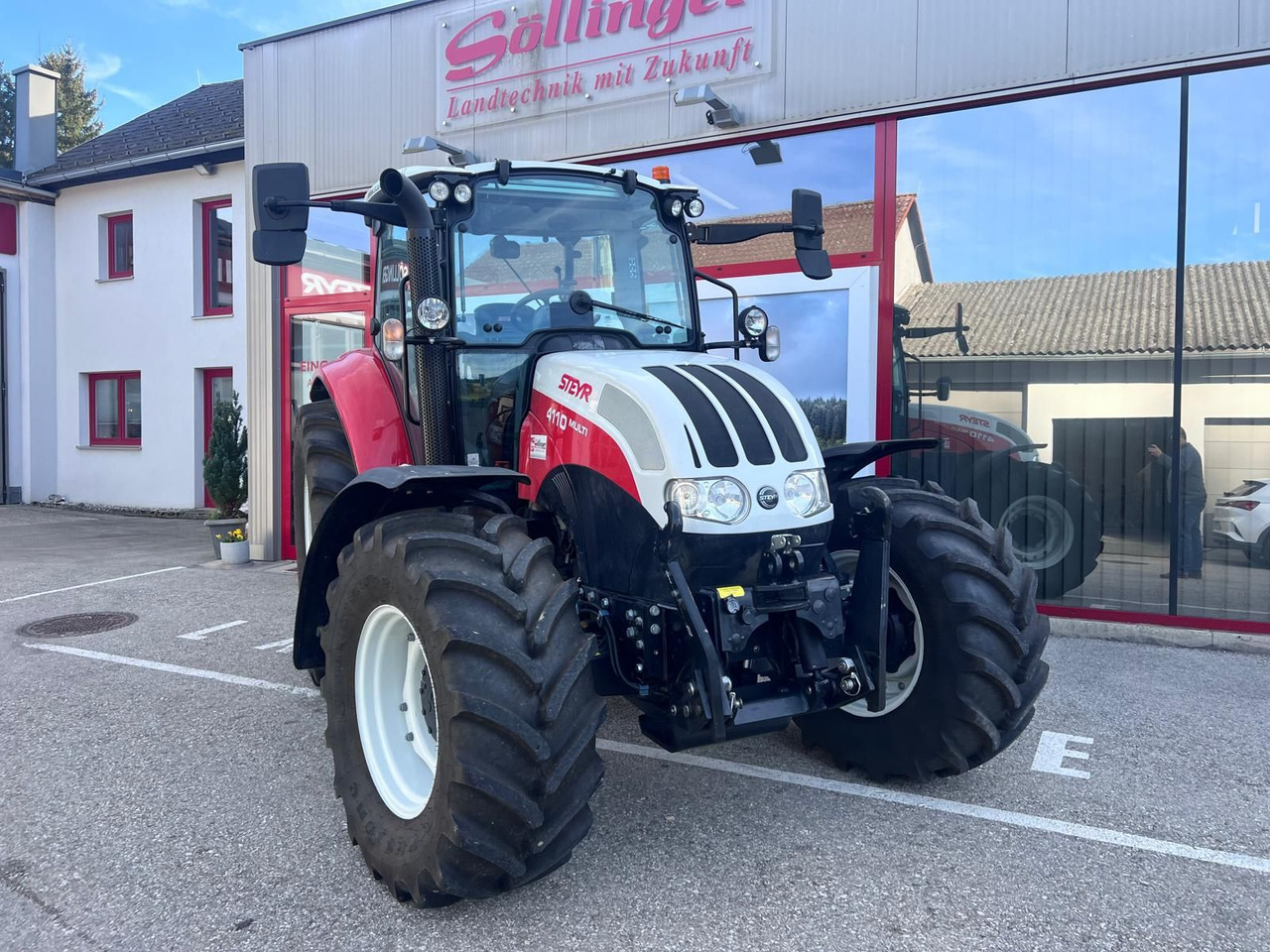 Steyr 4110 Multi (Stage V) - Tractor agricol: Foto 2 Steyr 4110 Multi (Stage V) - Tractor agricol: Foto 2