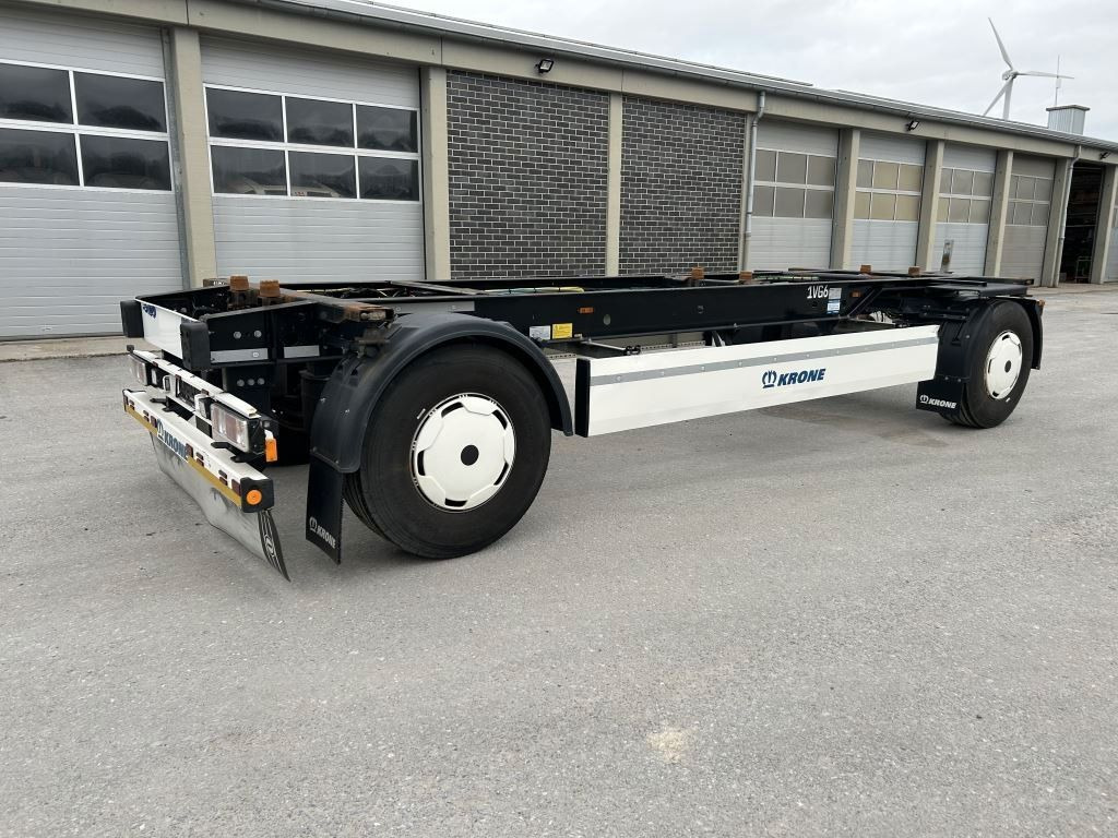 Krone 2 Achswechselfahrgestell, Typ: AZW 18 eL3B9 - Remorcă transport containere/ Swap body: Foto 5 Krone 2 Achswechselfahrgestell, Typ: AZW 18 eL3B9 - Remorcă transport containere/ Swap body: Foto 5