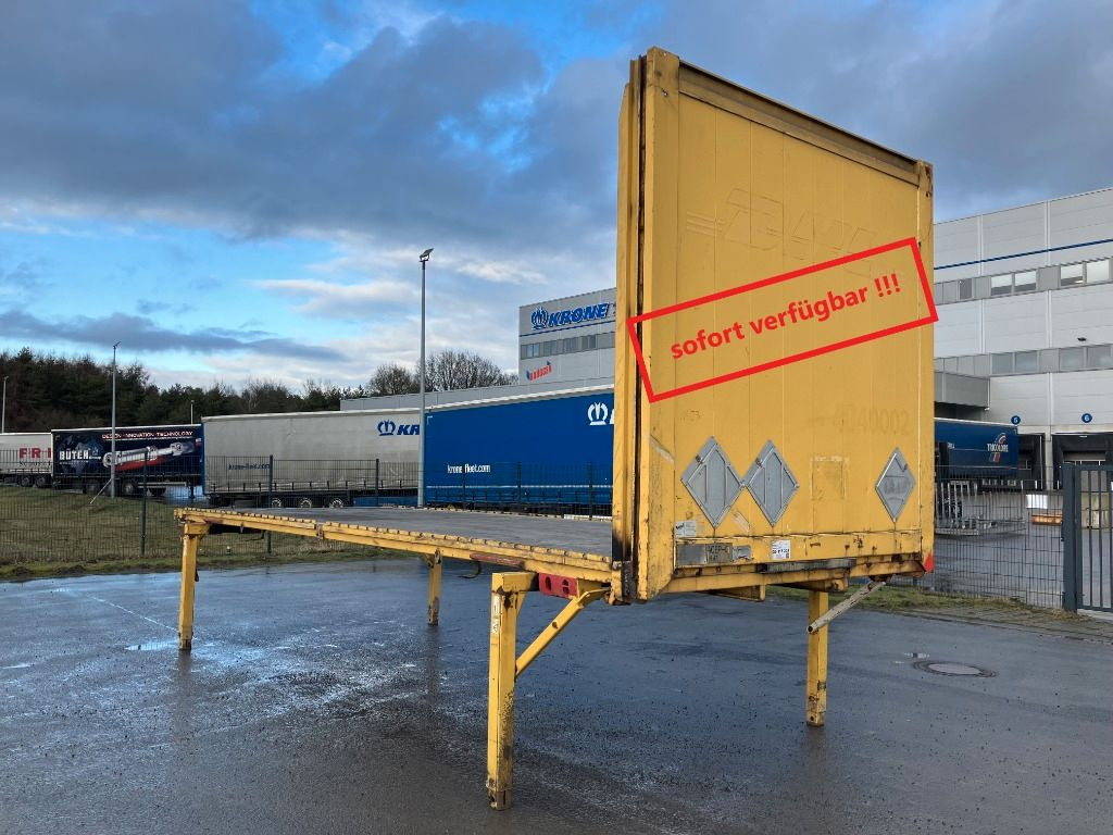 Krone Wechselbrücke Pritsche - Platformă cu obloane: Foto 1 Krone Wechselbrücke Pritsche - Platformă cu obloane: Foto 1