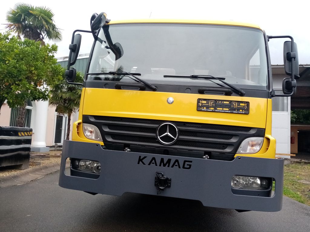 Mercedes-Benz Kamag/ Wiesel/ WBH/FUKB3341/ mit Garantie - Camion transport containere/ Swap body: Foto 1 Mercedes-Benz Kamag/ Wiesel/ WBH/FUKB3341/ mit Garantie - Camion transport containere/ Swap body: Foto 1