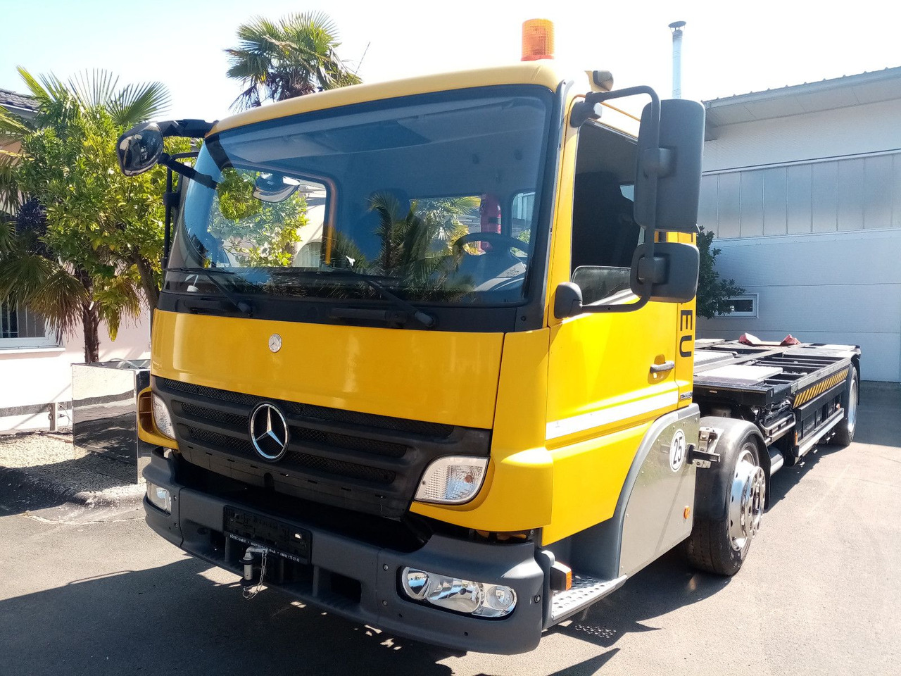 Mercedes-Benz Kamag Wiesel/WBH/KB3886/mit Garantie - Camion transport containere/ Swap body: Foto 1 Mercedes-Benz Kamag Wiesel/WBH/KB3886/mit Garantie - Camion transport containere/ Swap body: Foto 1