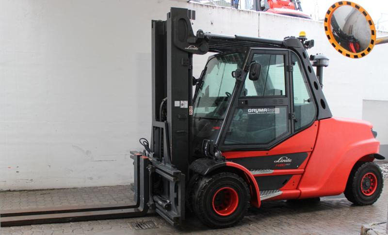 Linde H 80 D/1100 EVO 396-03 - Stivuitor diesel: Foto 1 Linde H 80 D/1100 EVO 396-03 - Stivuitor diesel: Foto 1
