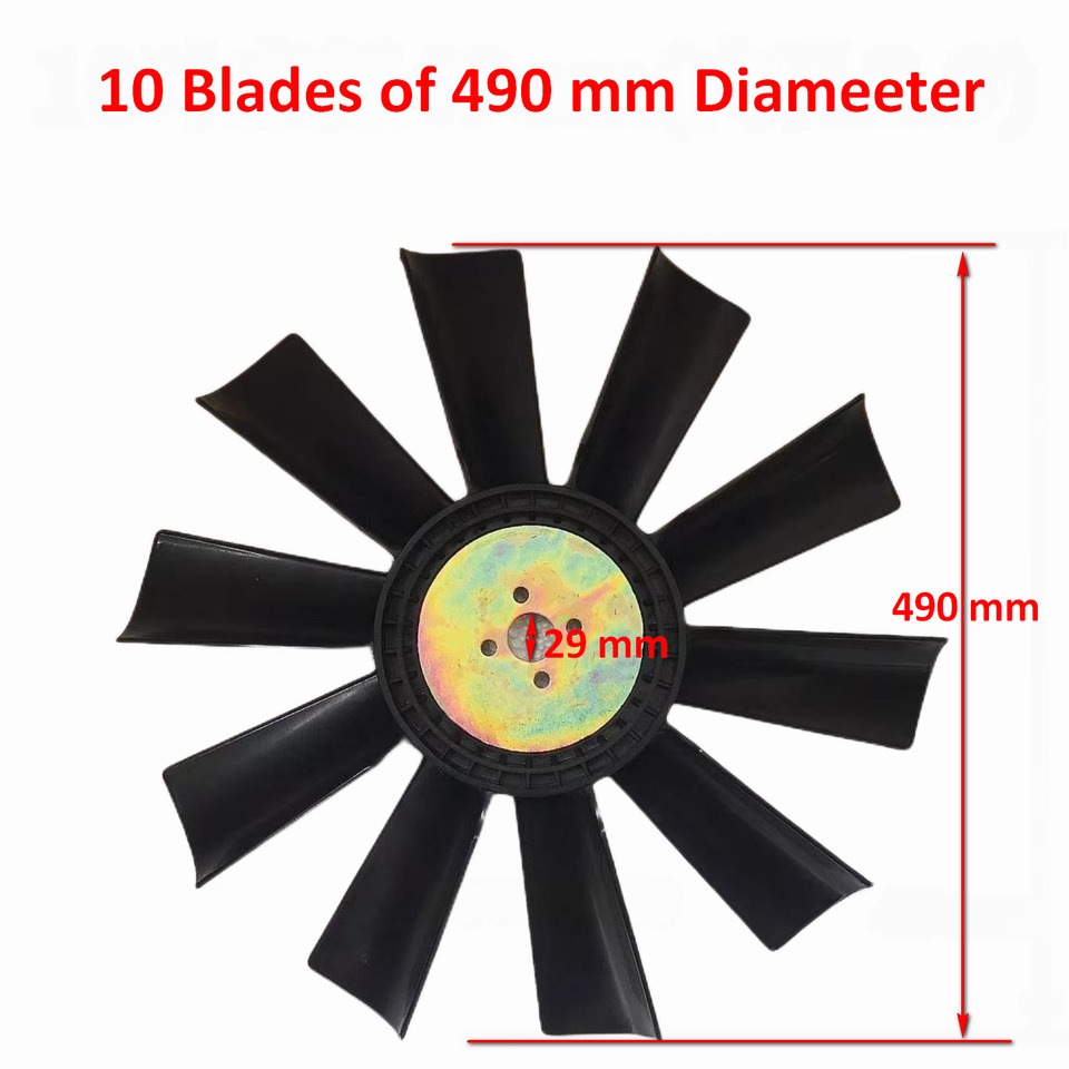 Qingdao Promising Engine Cooling Fan Blade for China Loader - Ventilator pentru Încărcător frontal pe pneuri: Foto 5 Qingdao Promising Engine Cooling Fan Blade for China Loader - Ventilator pentru Încărcător frontal pe pneuri: Foto 5
