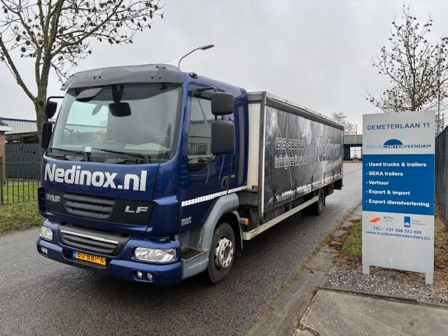 DAF LF 45 210 curtainslider open top roof steel transport MOT 04-2026 - Camion cu prelată: Foto 1 DAF LF 45 210 curtainslider open top roof steel transport MOT 04-2026 - Camion cu prelată: Foto 1