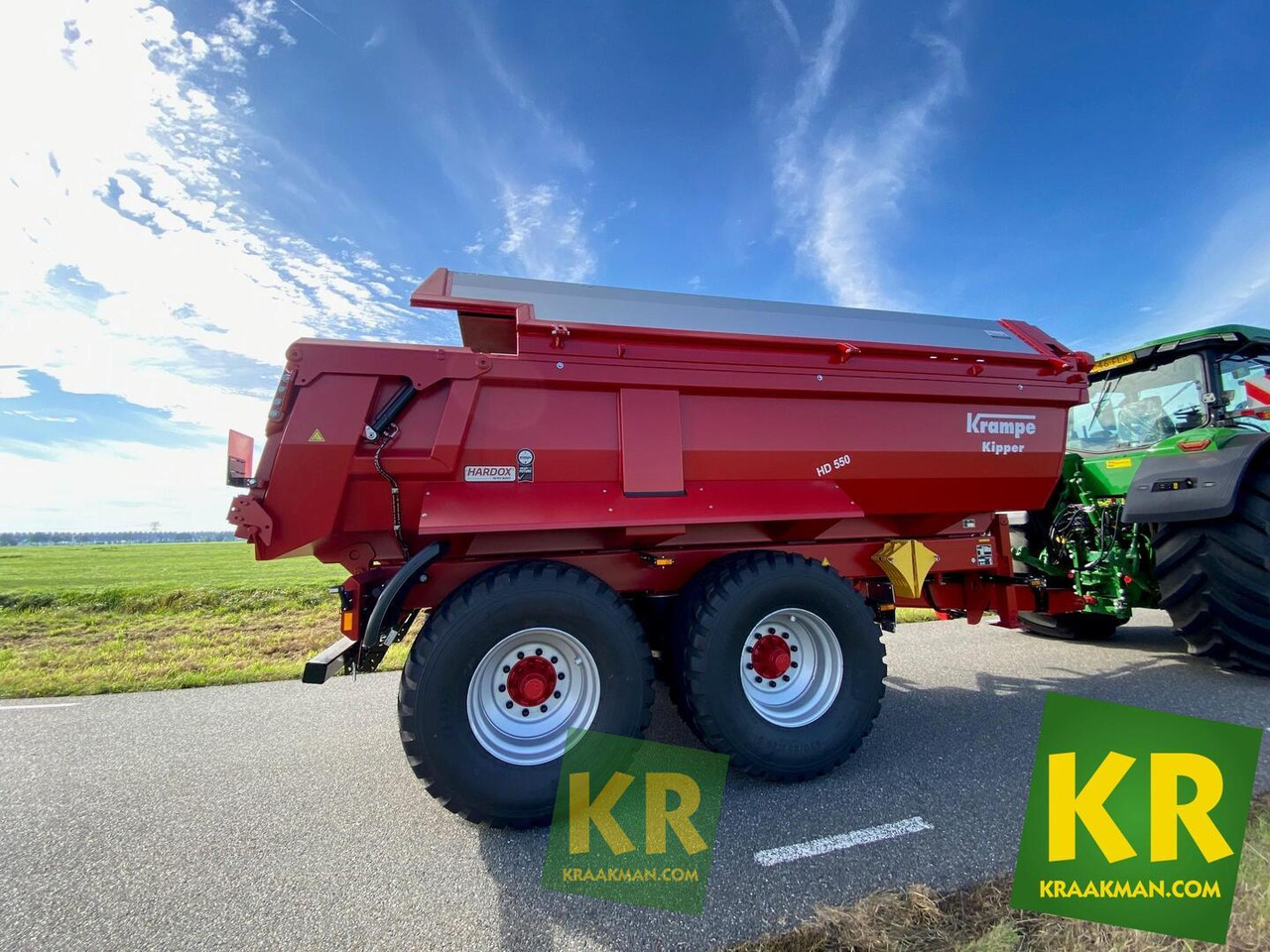 Krampe HD550 - Remorcă autobasculantă agricolă: Foto 2 Krampe HD550 - Remorcă autobasculantă agricolă: Foto 2