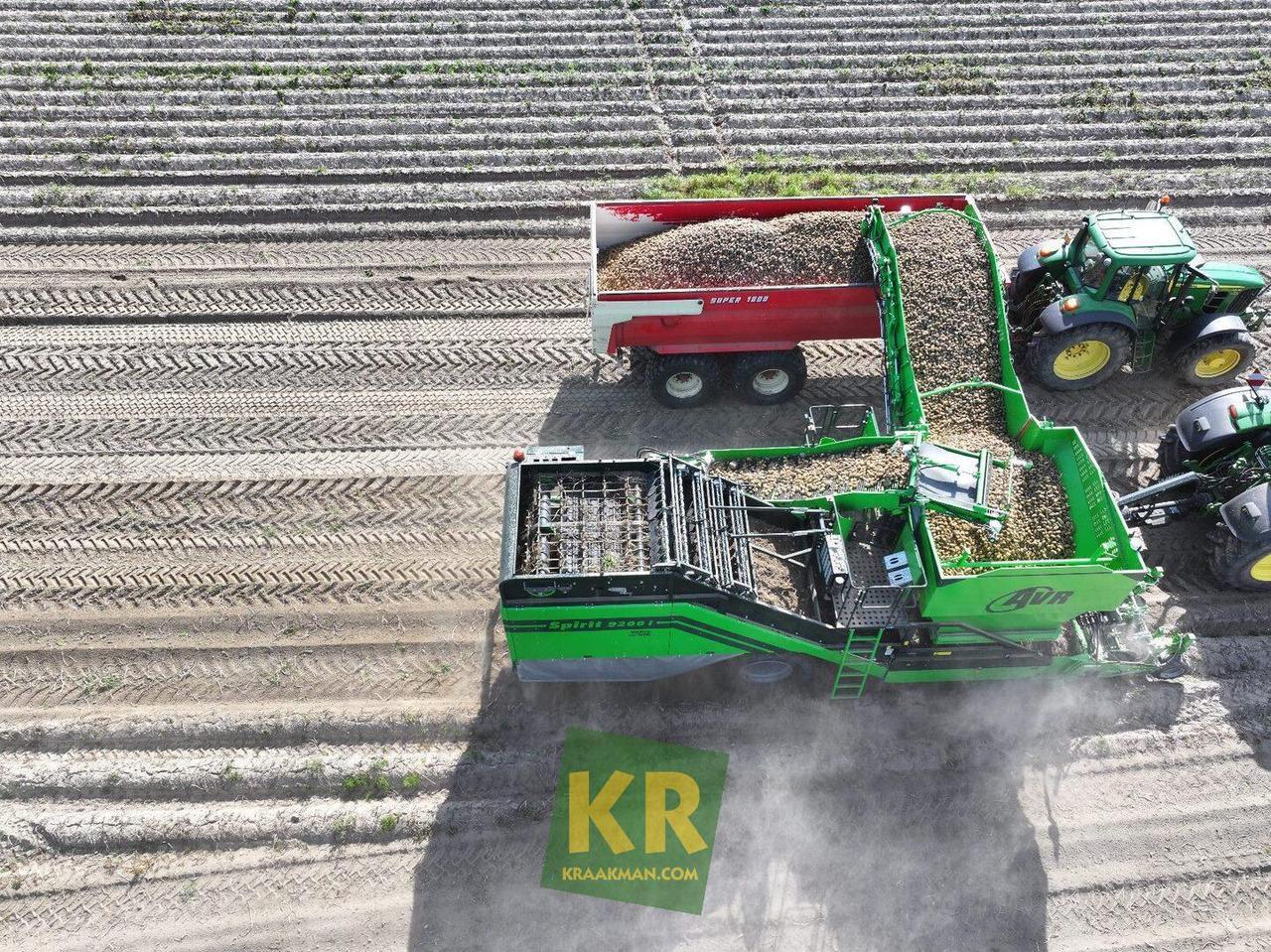 Spirit 9200 aardappelrooier AVR - Combină de recoltat cartofi: Foto 5 Spirit 9200 aardappelrooier AVR - Combină de recoltat cartofi: Foto 5