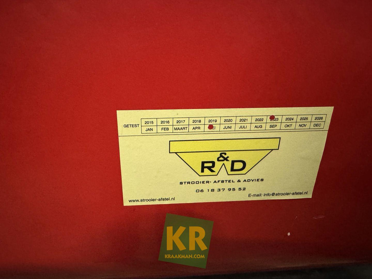 Vicon RO-EDW strooier - Imprastietor îngrăşăminte: Foto 3 Vicon RO-EDW strooier - Imprastietor îngrăşăminte: Foto 3