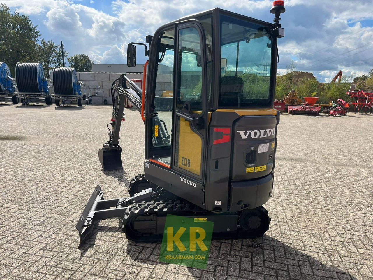 Volvo EC18 Electric - Excavator pe şenile: Foto 4 Volvo EC18 Electric - Excavator pe şenile: Foto 4