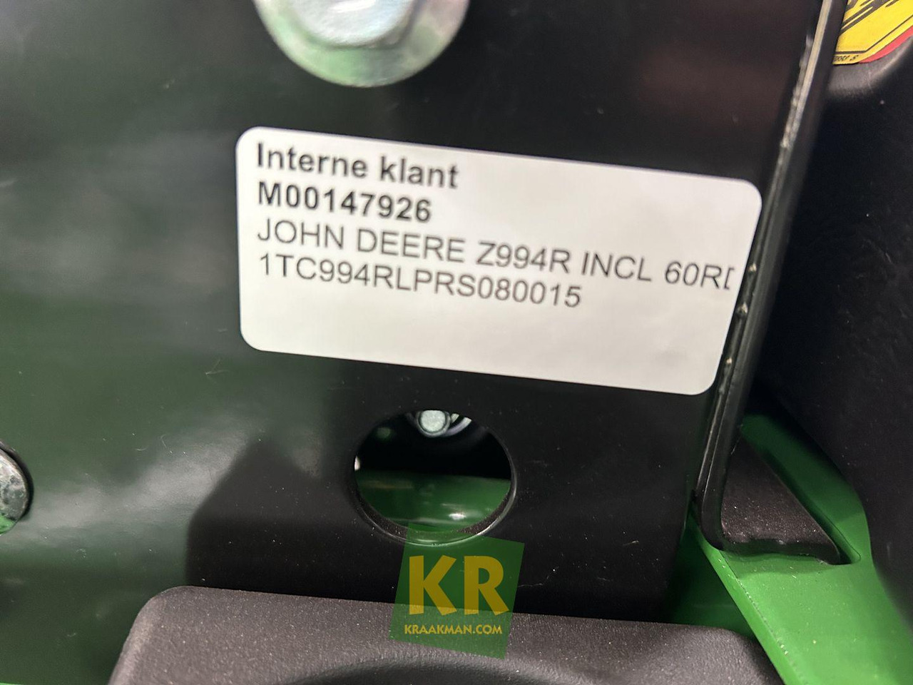 Z994R John Deere - Maşină de tuns iarba: Foto 3 Z994R John Deere - Maşină de tuns iarba: Foto 3