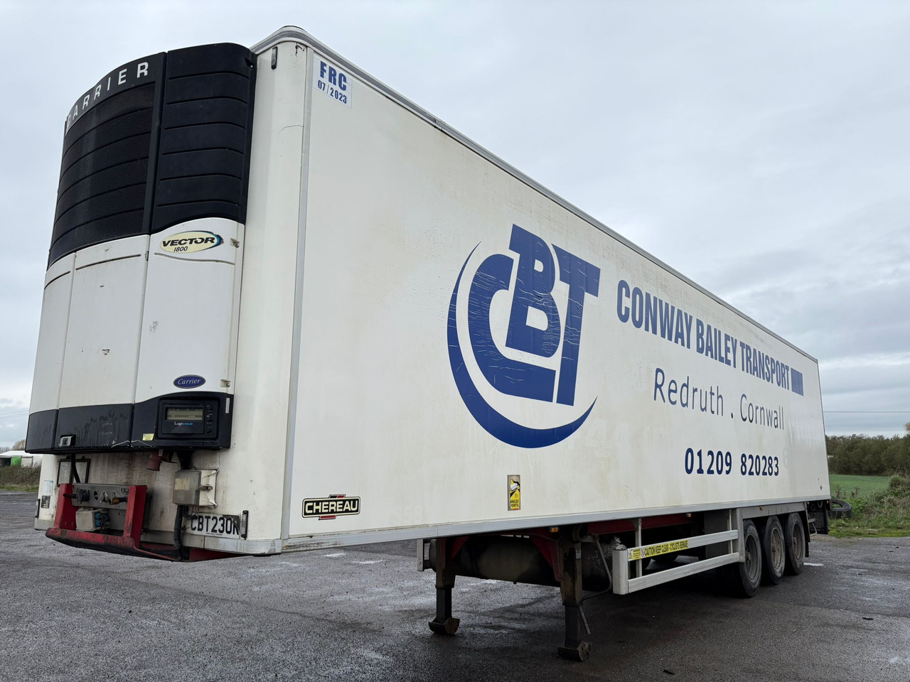 Chereau 2007 Vector 1800 – CBT230R - Semiremorcă frigider: Foto 1 Chereau 2007 Vector 1800 – CBT230R - Semiremorcă frigider: Foto 1
