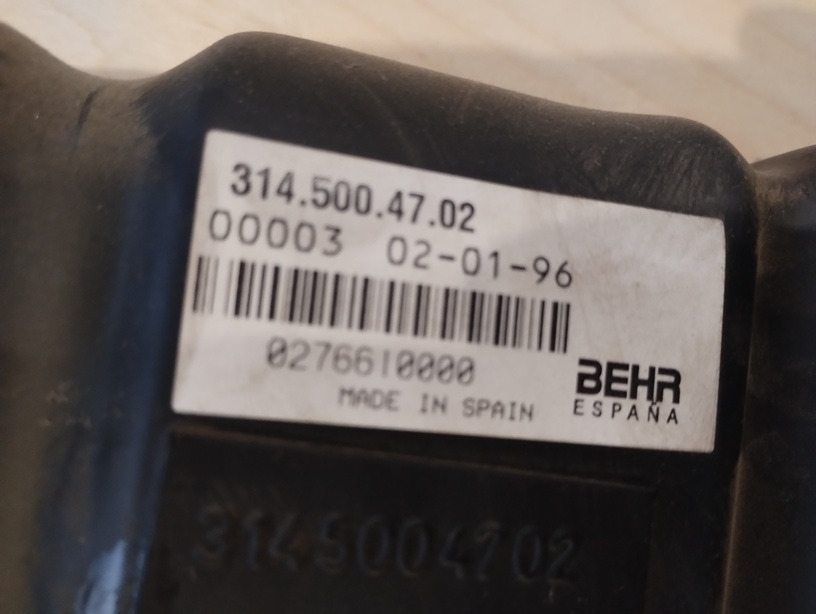 CHŁODNICA WODY MERCEDES LP 608 808 3145004702 - Radiator: Foto 3 CHŁODNICA WODY MERCEDES LP 608 808 3145004702 - Radiator: Foto 3