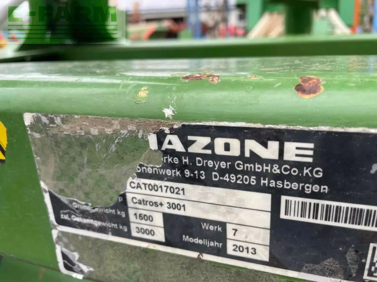 Amazone déchaumeur catros 3001 amazone - Cultivator: Foto 4 Amazone déchaumeur catros 3001 amazone - Cultivator: Foto 4