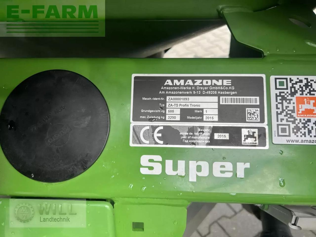 Amazone za-ts 2600 - Imprastietor îngrăşăminte: Foto 5 Amazone za-ts 2600 - Imprastietor îngrăşăminte: Foto 5