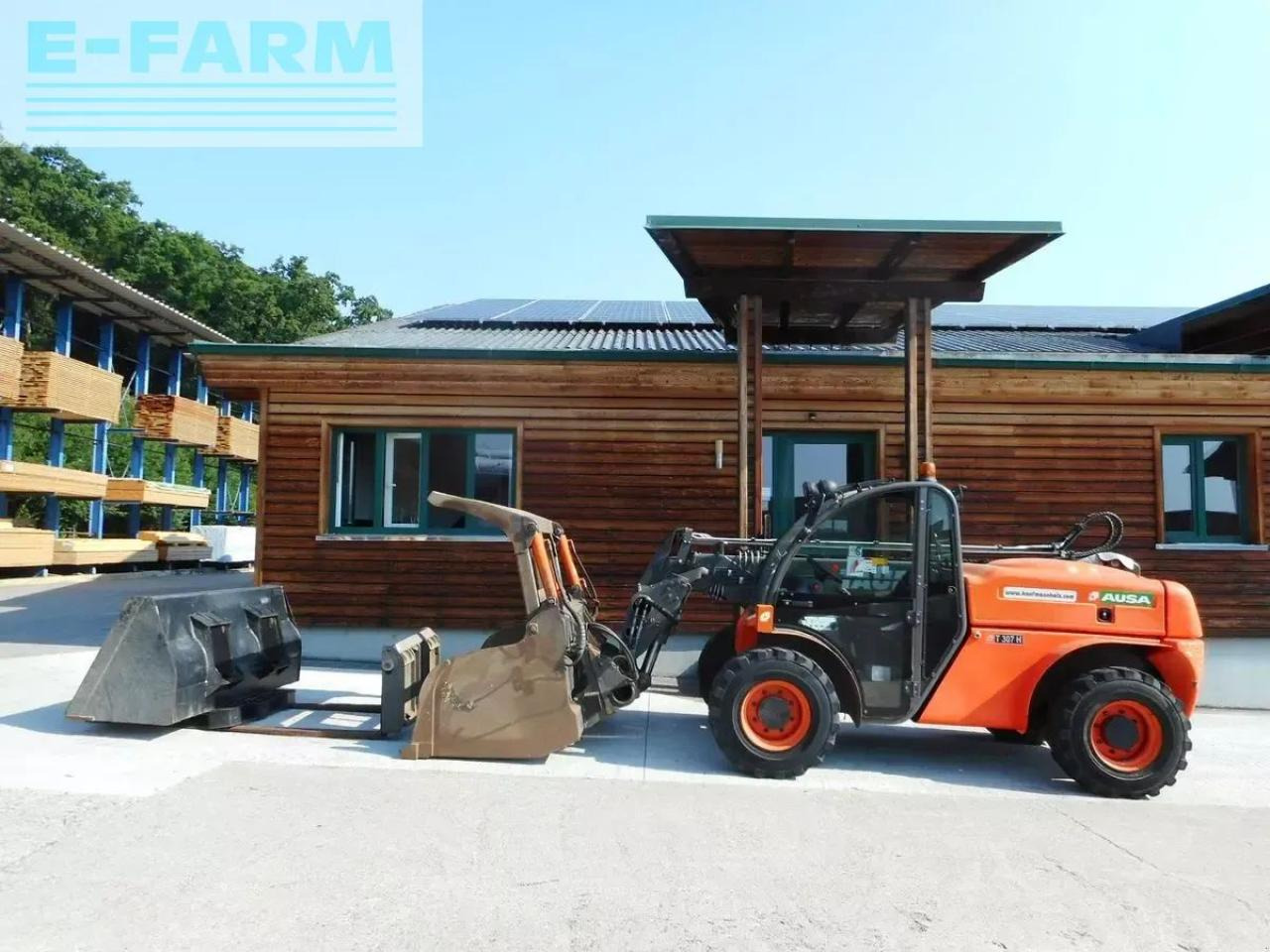 Ausa t307h ( 3t 7m ) nur 2,07 hoch u. 2,02 breit !! - Stivuitor telescopic: Foto 1 Ausa t307h ( 3t 7m ) nur 2,07 hoch u. 2,02 breit !! - Stivuitor telescopic: Foto 1