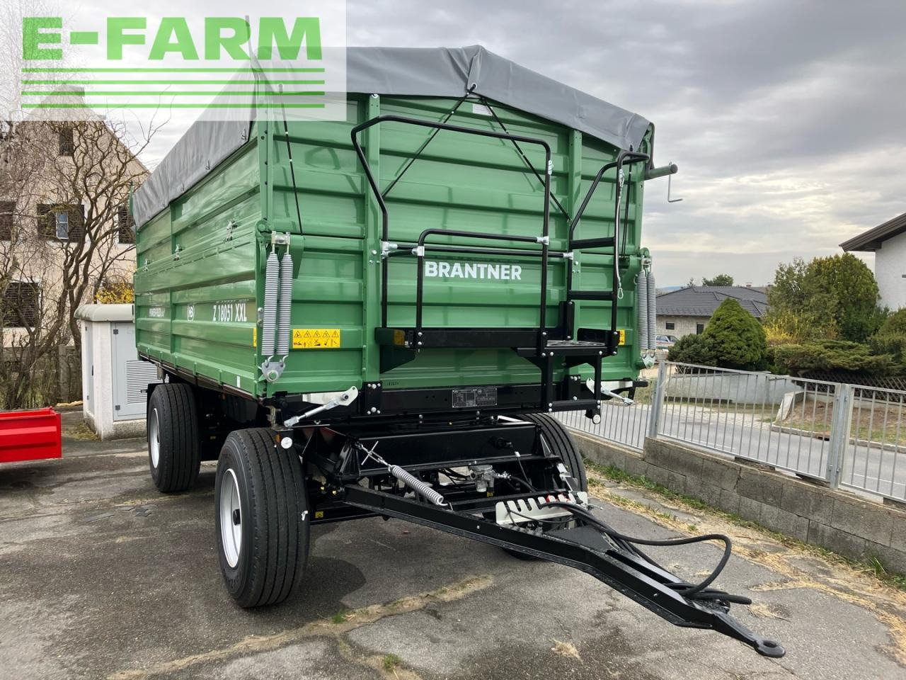 Brantner Z 18051/2 XXL - Remorcă autobasculantă agricolă: Foto 1 Brantner Z 18051/2 XXL - Remorcă autobasculantă agricolă: Foto 1