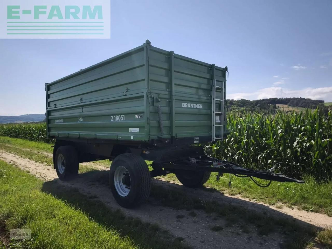 Brantner z18051 - Remorcă autobasculantă agricolă: Foto 1 Brantner z18051 - Remorcă autobasculantă agricolă: Foto 1