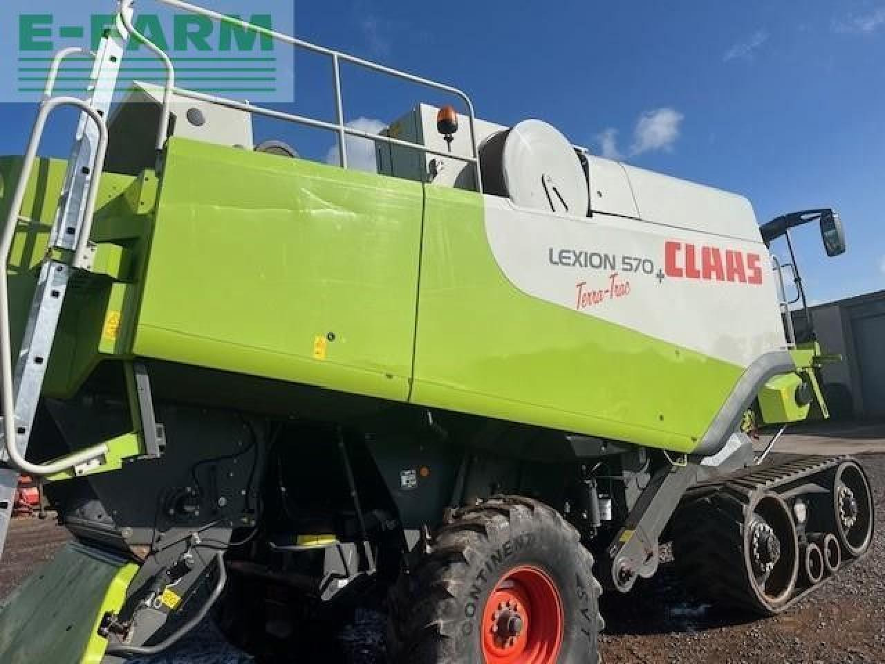 CLAAS LEXION 570 TT - Combină de recoltat cereale: Foto 3 CLAAS LEXION 570 TT - Combină de recoltat cereale: Foto 3