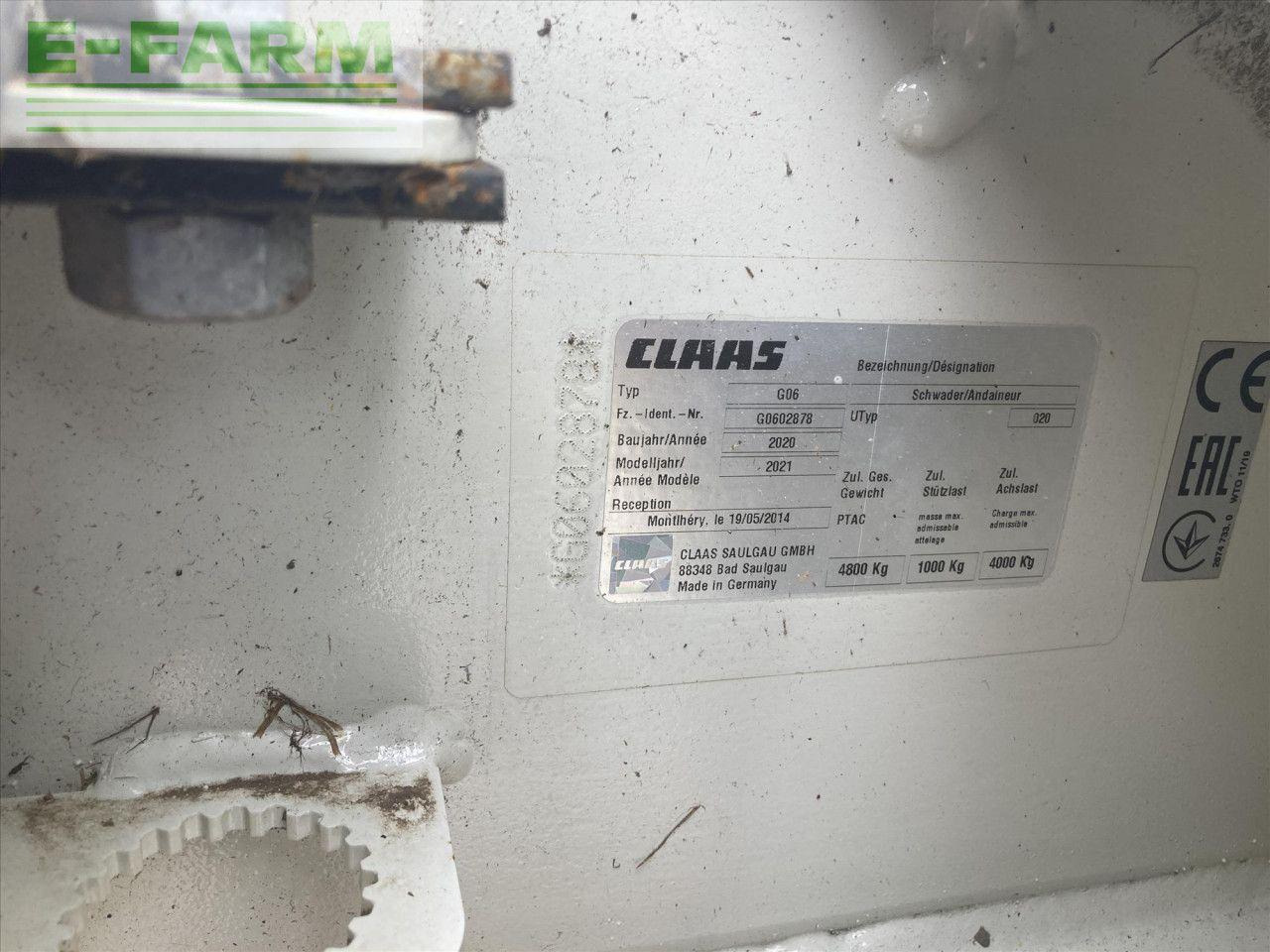 CLAAS LINER 3600 HH - Maşină de întors fânul: Foto 4 CLAAS LINER 3600 HH - Maşină de întors fânul: Foto 4