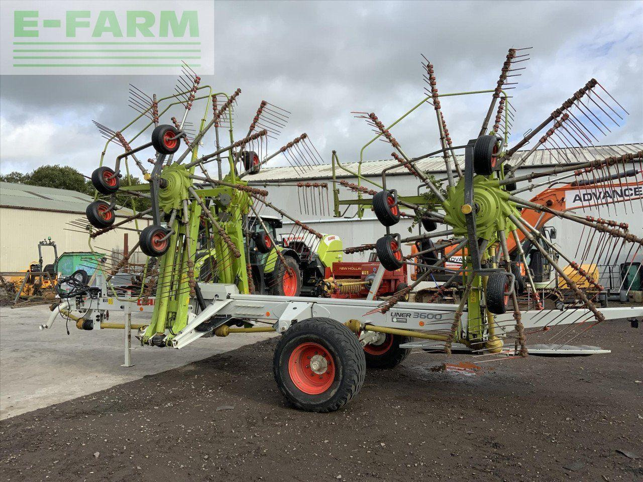 CLAAS USED LINER 3600 - Maşină de întors fânul: Foto 4 CLAAS USED LINER 3600 - Maşină de întors fânul: Foto 4