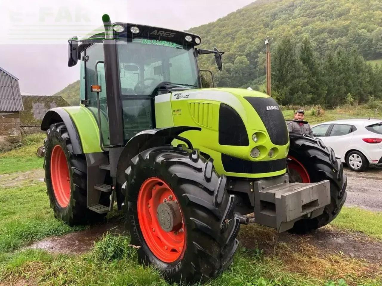 CLAAS ares 657 atz ATZ - Tractor agricol: Foto 2 CLAAS ares 657 atz ATZ - Tractor agricol: Foto 2