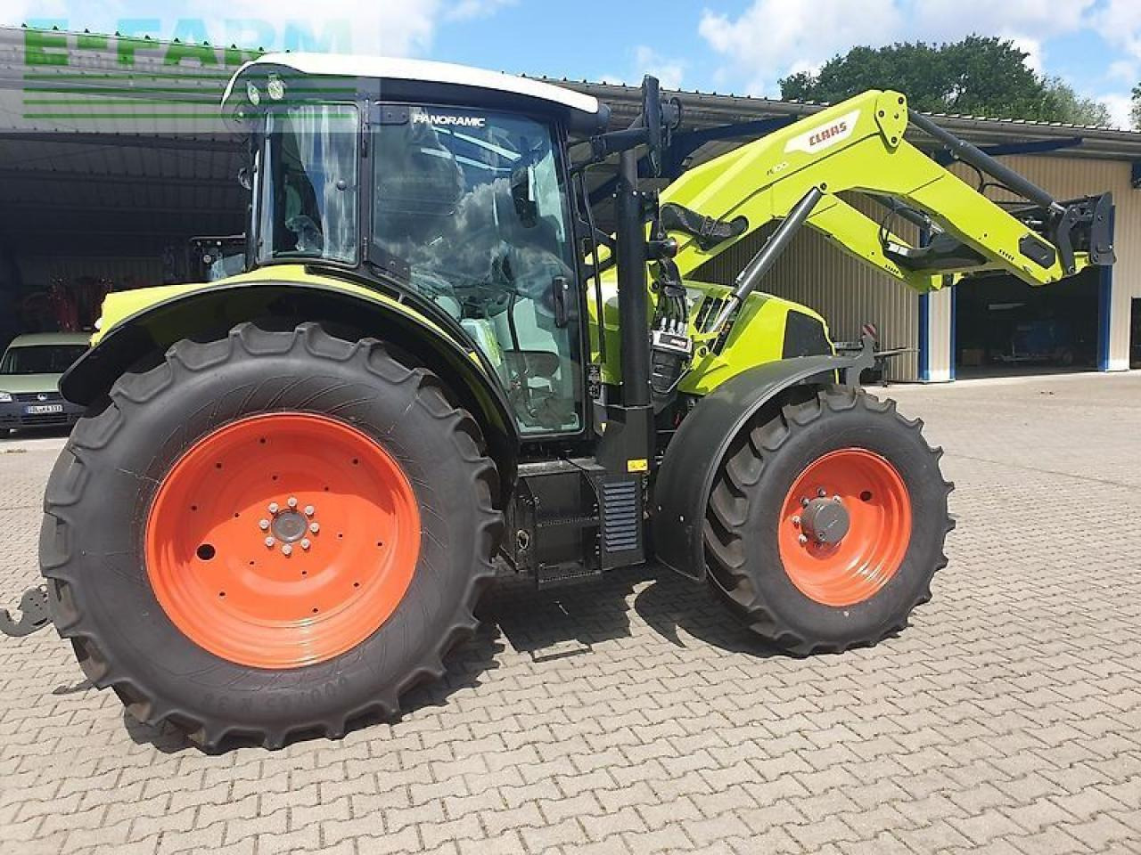 CLAAS arion 450 cis +frontlader fl 100 c CIS+ - Tractor agricol: Foto 1 CLAAS arion 450 cis +frontlader fl 100 c CIS+ - Tractor agricol: Foto 1
