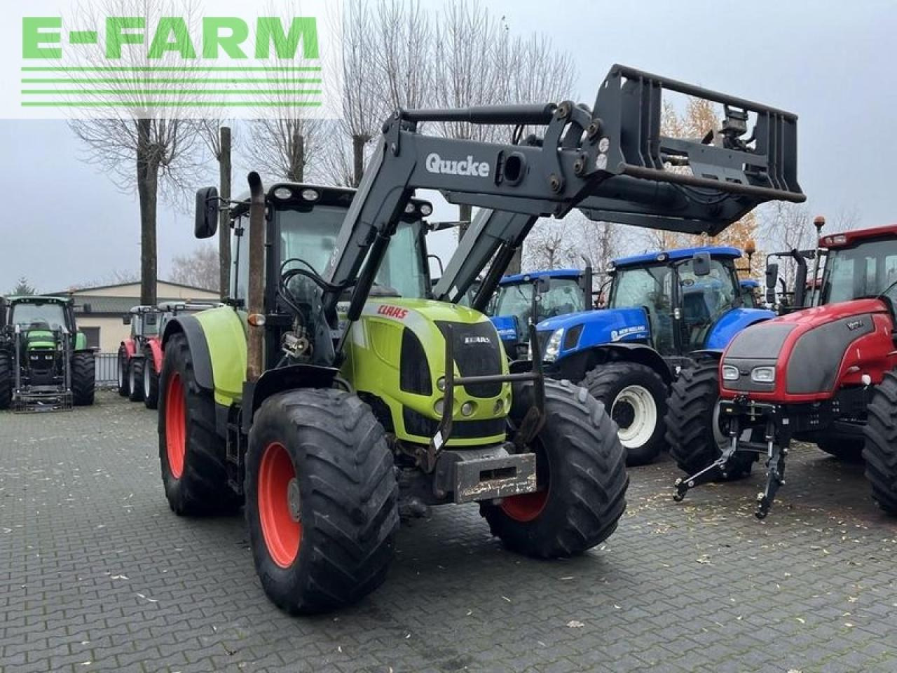 CLAAS arion 640 cis + quicke q65 - Tractor agricol: Foto 3 CLAAS arion 640 cis + quicke q65 - Tractor agricol: Foto 3