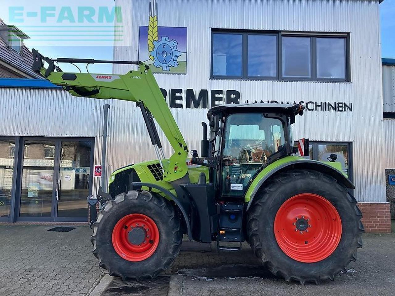 CLAAS arion 650 cis + fl140 + maxi-care CIS+ - Tractor agricol: Foto 1 CLAAS arion 650 cis + fl140 + maxi-care CIS+ - Tractor agricol: Foto 1