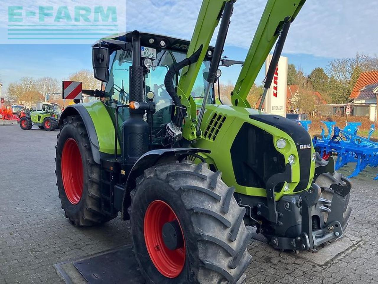 CLAAS arion 650 cis + fl140 + maxi-care CIS+ - Tractor agricol: Foto 4 CLAAS arion 650 cis + fl140 + maxi-care CIS+ - Tractor agricol: Foto 4
