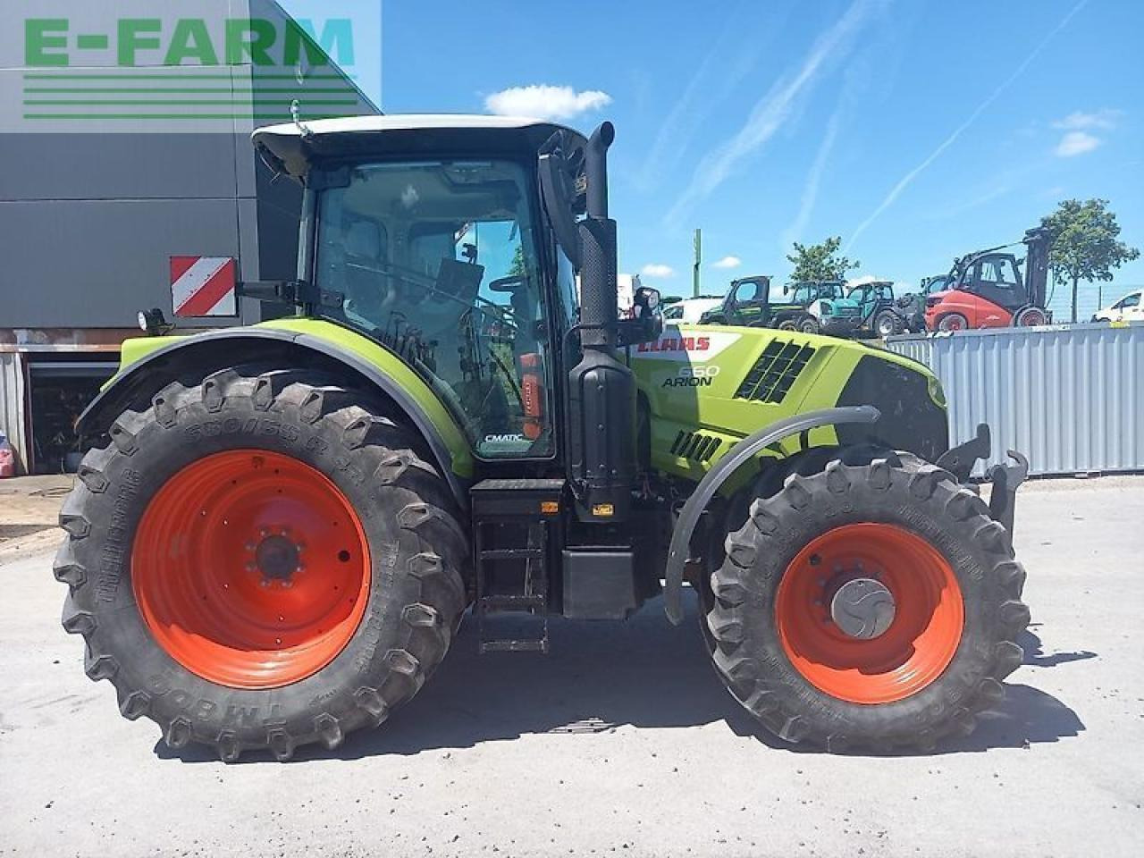 CLAAS arion 660 cmatic - Tractor agricol: Foto 1 CLAAS arion 660 cmatic - Tractor agricol: Foto 1