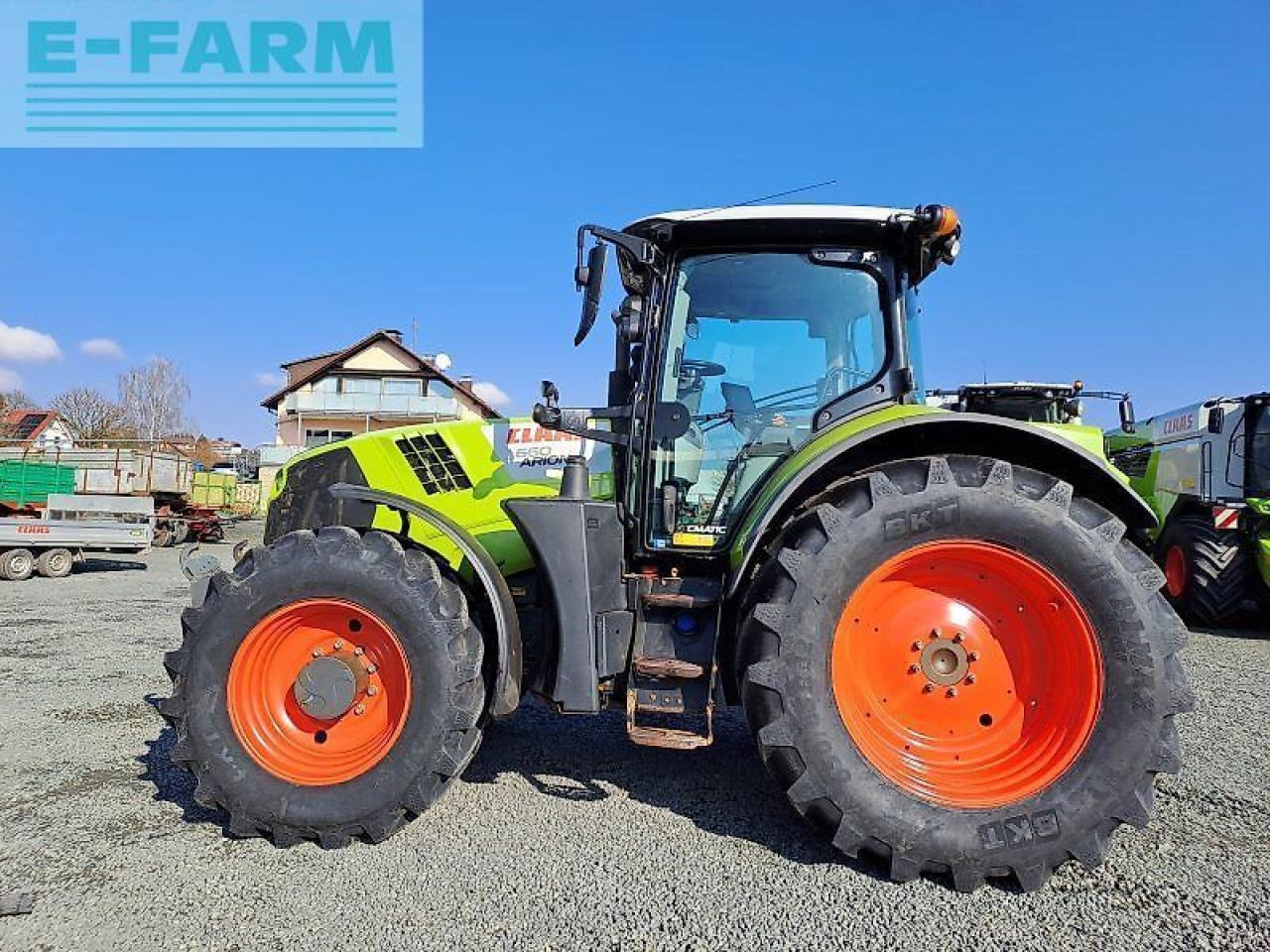 CLAAS arion 660 cmatic - Tractor agricol: Foto 1 CLAAS arion 660 cmatic - Tractor agricol: Foto 1