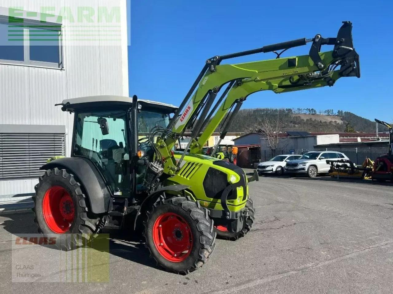 CLAAS atos 220 c + fl 60 e - Tractor agricol: Foto 2 CLAAS atos 220 c + fl 60 e - Tractor agricol: Foto 2
