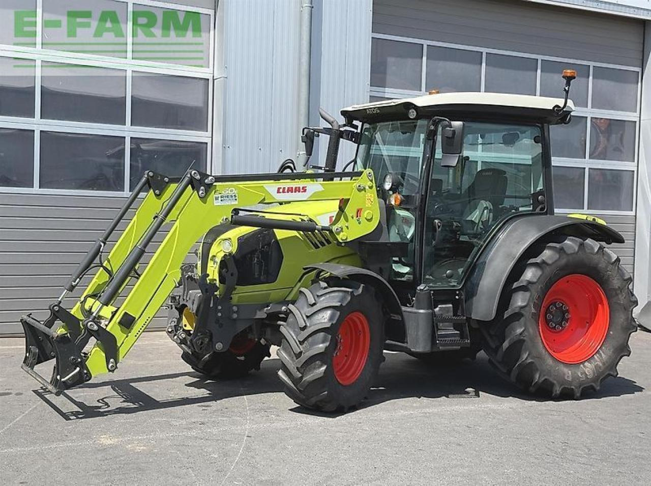 CLAAS atos 220 c + fl 60e sauter fhz - Tractor agricol: Foto 1 CLAAS atos 220 c + fl 60e sauter fhz - Tractor agricol: Foto 1