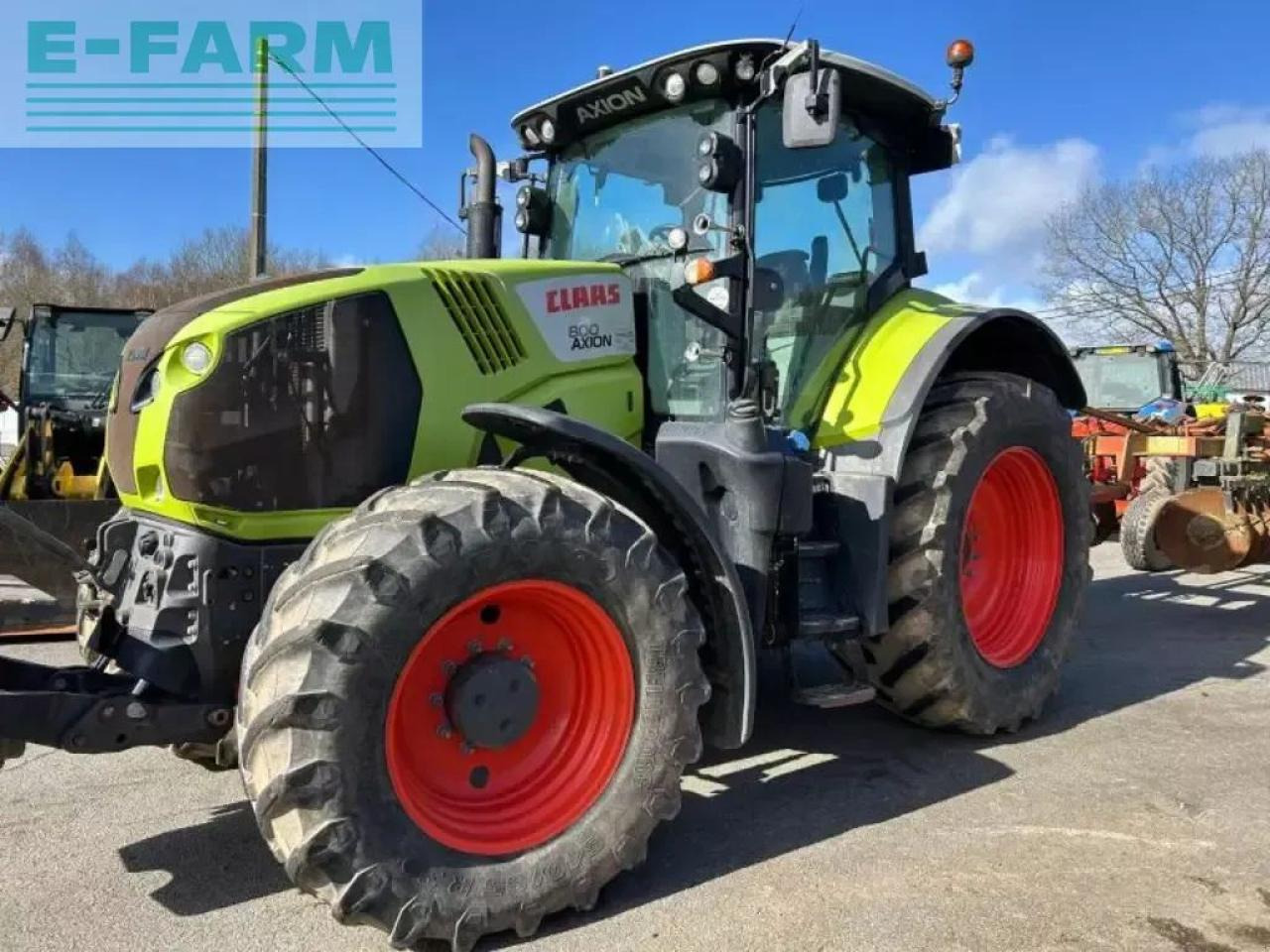 CLAAS axion 800 - Tractor agricol: Foto 1 CLAAS axion 800 - Tractor agricol: Foto 1