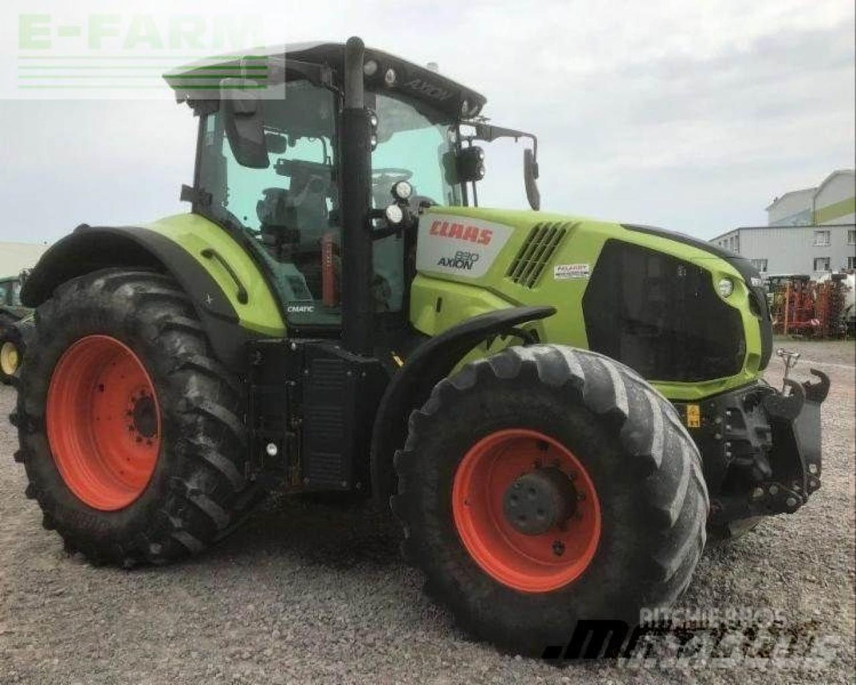 CLAAS axion 830 - Tractor agricol: Foto 2 CLAAS axion 830 - Tractor agricol: Foto 2