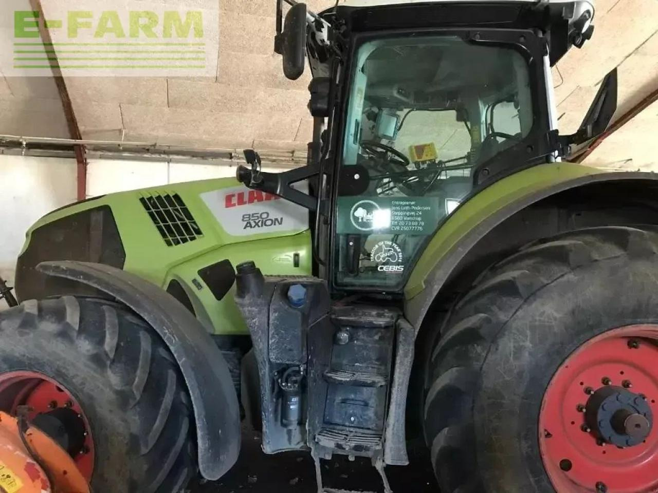 CLAAS axion 850 cebis - Tractor agricol: Foto 1 CLAAS axion 850 cebis - Tractor agricol: Foto 1