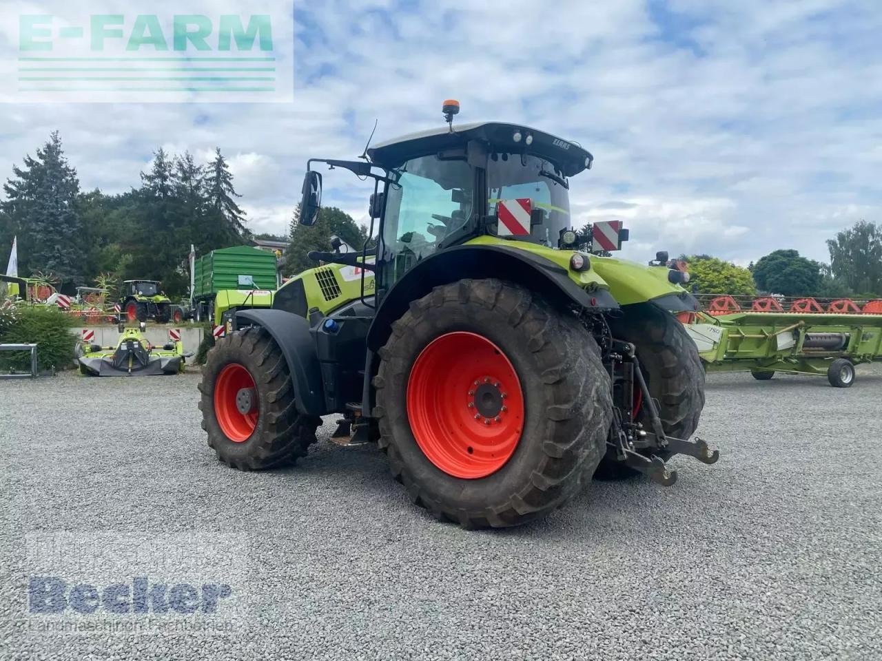 CLAAS axion 870 c-matic CMATIC - Tractor agricol: Foto 3 CLAAS axion 870 c-matic CMATIC - Tractor agricol: Foto 3