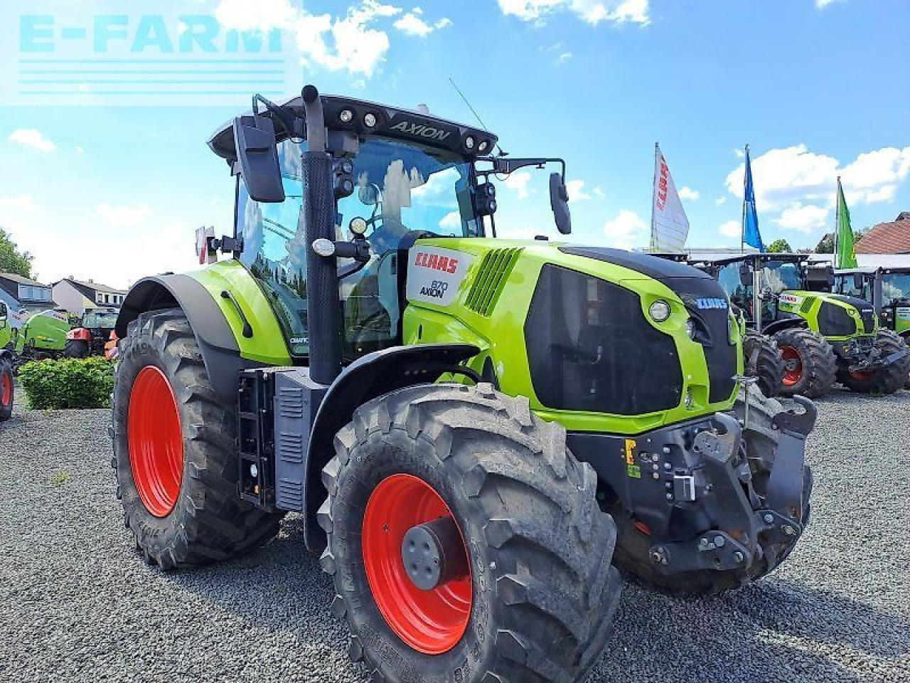 CLAAS axion 870 c-matic CMATIC - Tractor agricol: Foto 3 CLAAS axion 870 c-matic CMATIC - Tractor agricol: Foto 3