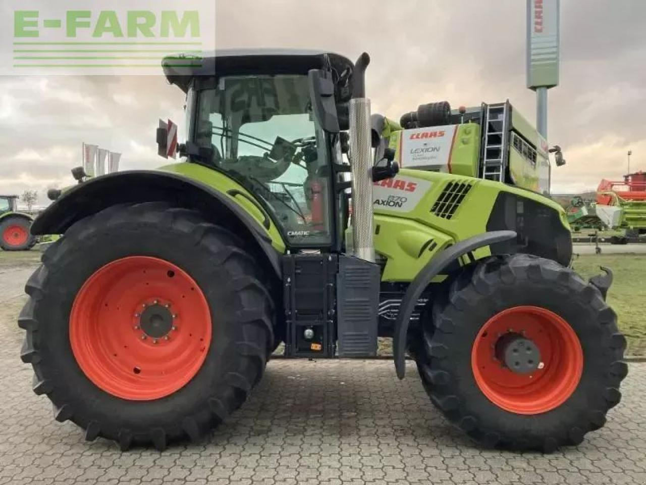 CLAAS axion 870 cmatic cebis CMATIC CEBIS - Tractor agricol: Foto 4 CLAAS axion 870 cmatic cebis CMATIC CEBIS - Tractor agricol: Foto 4