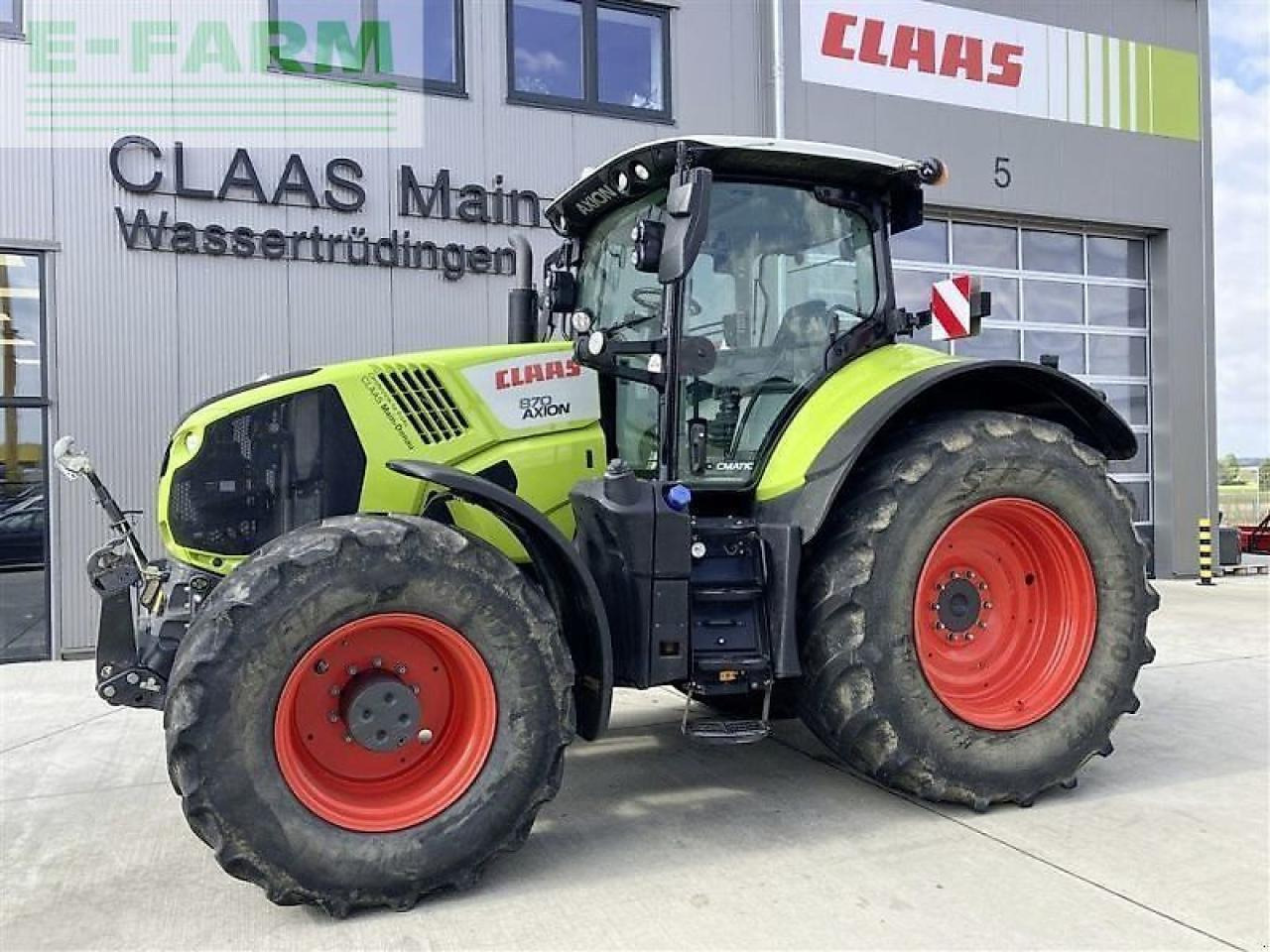 CLAAS axion 870 cmatic cebis CMATIC CEBIS - Tractor agricol: Foto 1 CLAAS axion 870 cmatic cebis CMATIC CEBIS - Tractor agricol: Foto 1