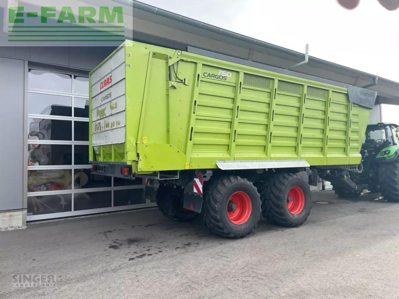 CLAAS cargos 750 - Remorcă autobasculantă agricolă: Foto 5 CLAAS cargos 750 - Remorcă autobasculantă agricolă: Foto 5