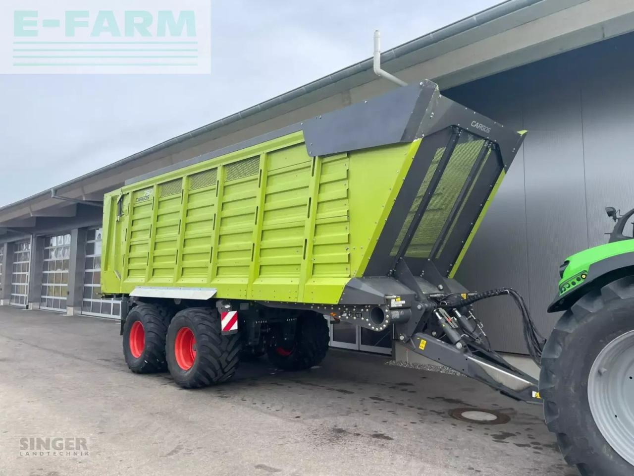 CLAAS cargos 750 - Remorcă autobasculantă agricolă: Foto 3 CLAAS cargos 750 - Remorcă autobasculantă agricolă: Foto 3