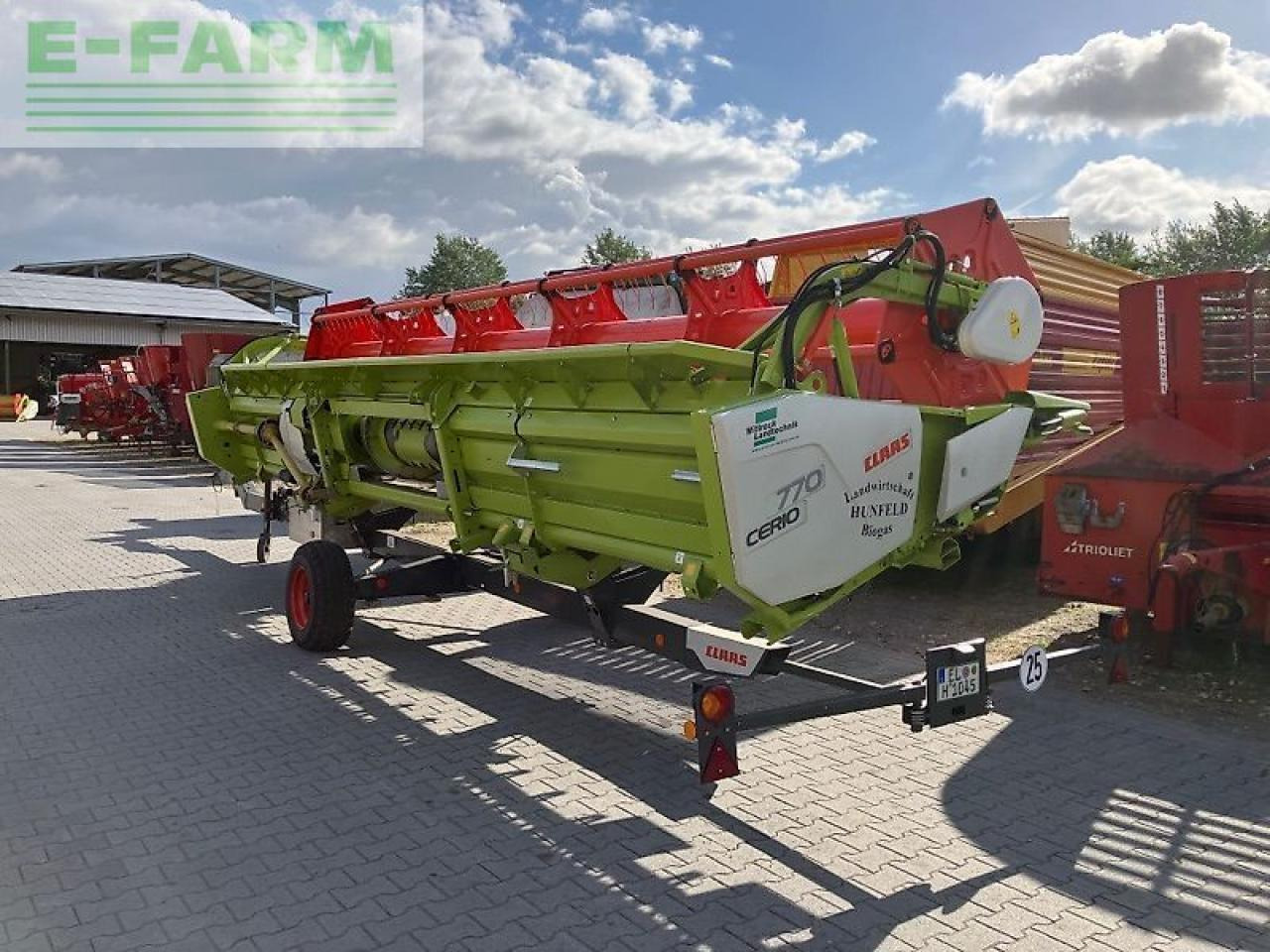 CLAAS cerio 770 - Utilaje pentru maşină de recoltat furaj: Foto 5 CLAAS cerio 770 - Utilaje pentru maşină de recoltat furaj: Foto 5