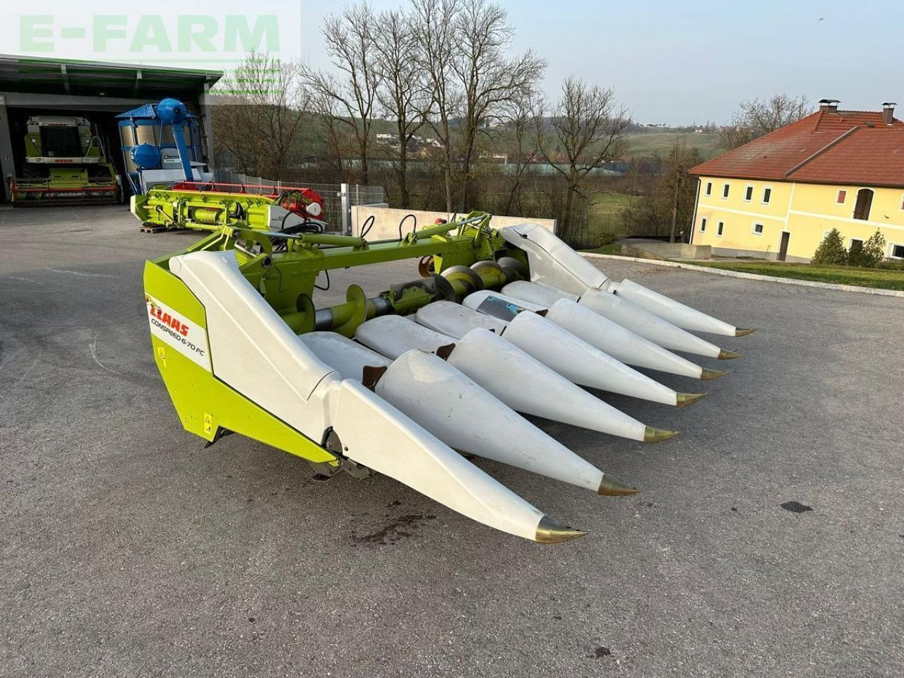 CLAAS conspeed 6-70 fc - maispflücker / maispflücker - Utilaje pentru maşină de recoltat furaj: Foto 1 CLAAS conspeed 6-70 fc - maispflücker / maispflücker - Utilaje pentru maşină de recoltat furaj: Foto 1