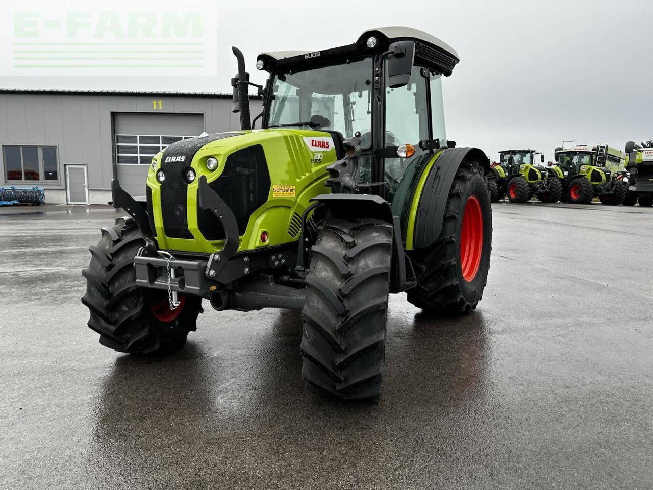 CLAAS elios 210 (kabine mit glasdach) - Tractor agricol: Foto 2 CLAAS elios 210 (kabine mit glasdach) - Tractor agricol: Foto 2