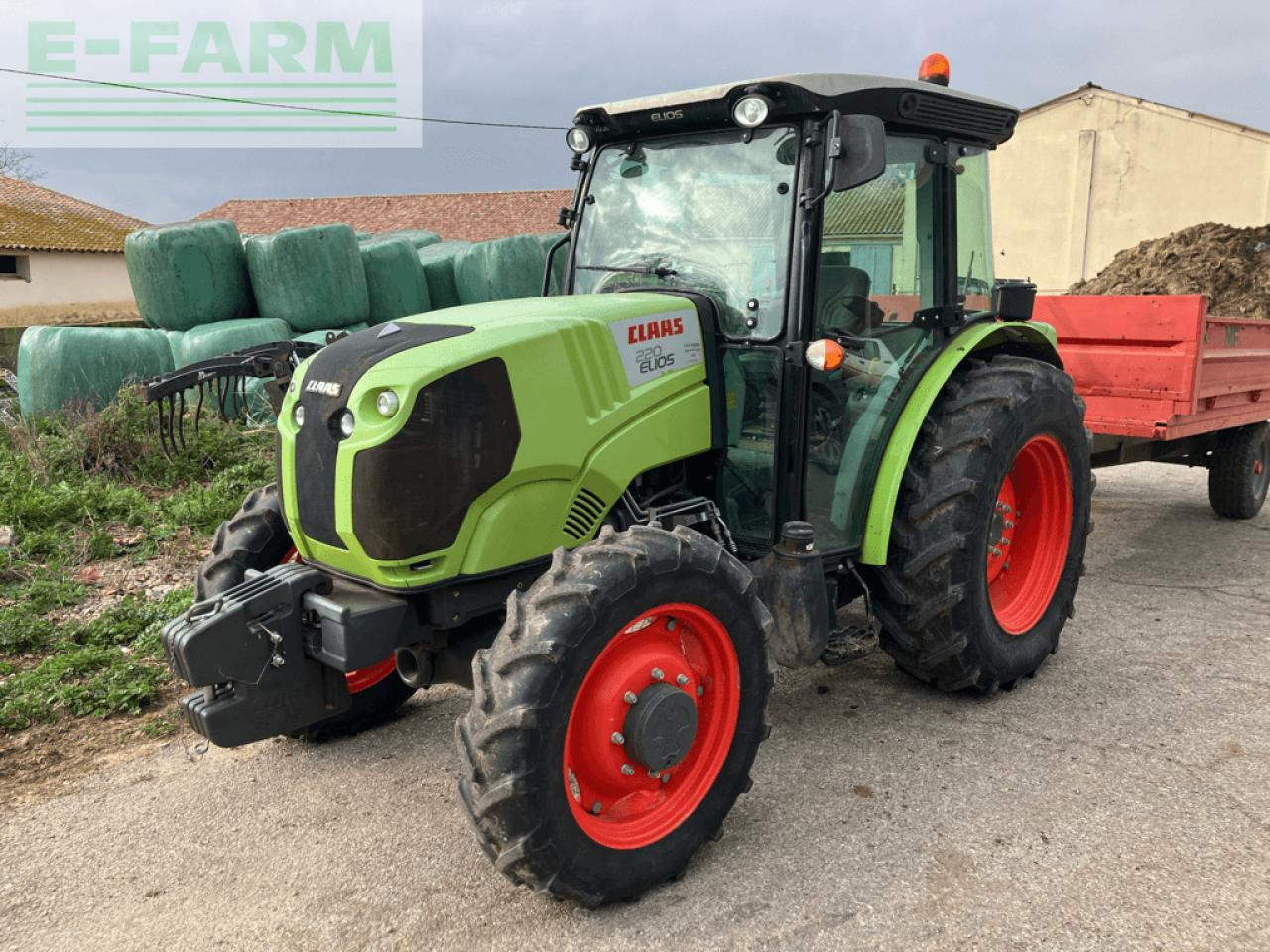 CLAAS elios 220 cabine - Tractor agricol: Foto 1 CLAAS elios 220 cabine - Tractor agricol: Foto 1